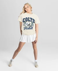 Gameday Couture Women's Indianapolis Colts Distressed Graphic Raised on Victory T-Shirt