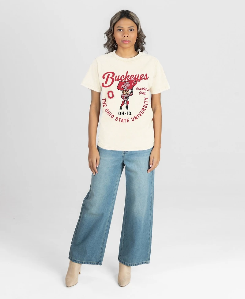 Gameday Couture Women's Ohio State Buckeyes You Know Our Name Screen-printed Classic Fit T-Shirt