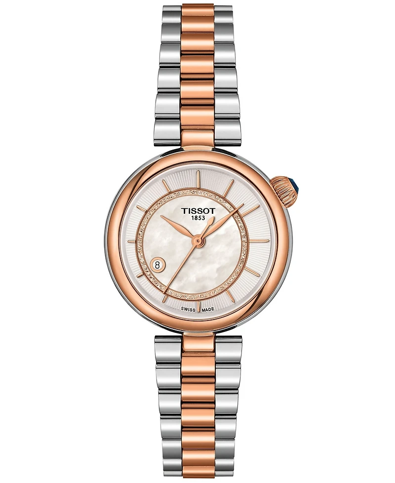 Tissot Women's Desir Automatic Two-Tone Stainless Steel Bracelet Watch 28mm