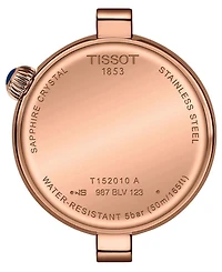 Tissot Women's Desir Quartz Rose Gold Stainless Steel Bracelet Watch 28mm
