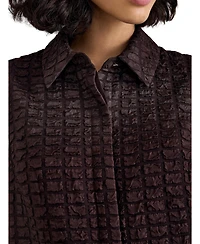 Phase Eight Women's Yasmine Textured Mini Shirt Dress
