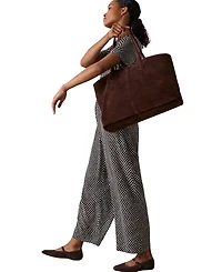 Whistles Women's Short Sleeve Wide Leg Jumpsuit