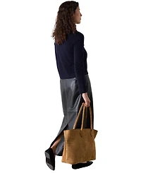 Whistles Women's Crew Neck Scarf Cardigan