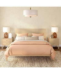 Plank+Beam Elio Rattan King Bed
