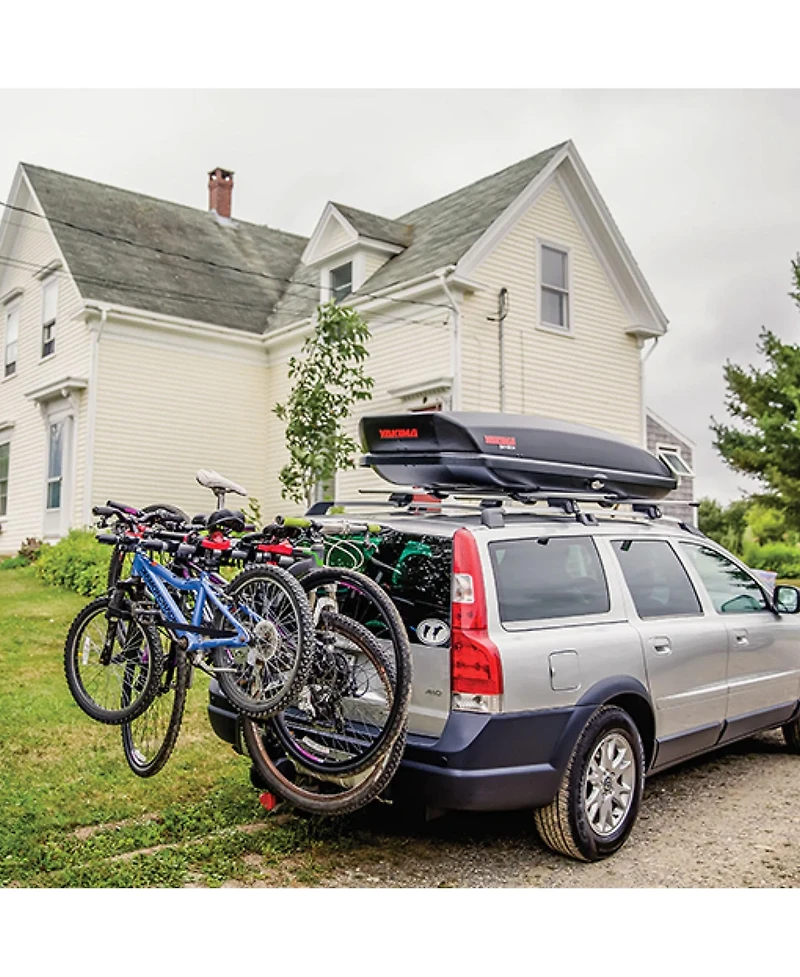 Yakima RidgeBack Tilt Away Hitch Bike Rack Holds 4 Bikes for Cars, SUVs, Trucks