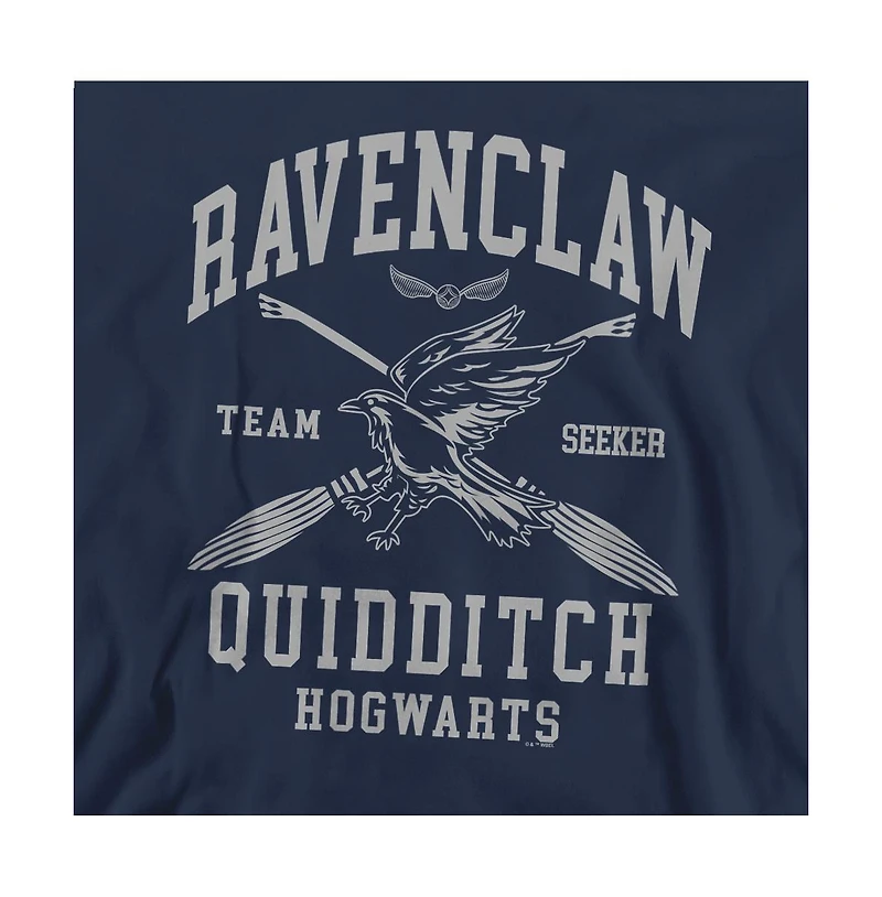 Harry Potter Men's Ravenclaw Quidditch Arch Crewneck Sweatshirt