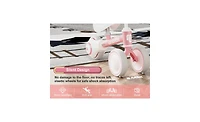 Allobebe Baby 3-Wheel Balance Bike with Adjustable Seat and Silent Wheels, Ages 1-3
