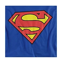 Superman Men's Classic Logo Crewneck Sweatshirt