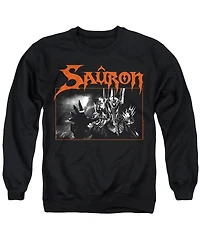 Lord Of The Rings Men's Sauron Long-Sleeve Graphic Crewneck Sweatshirt