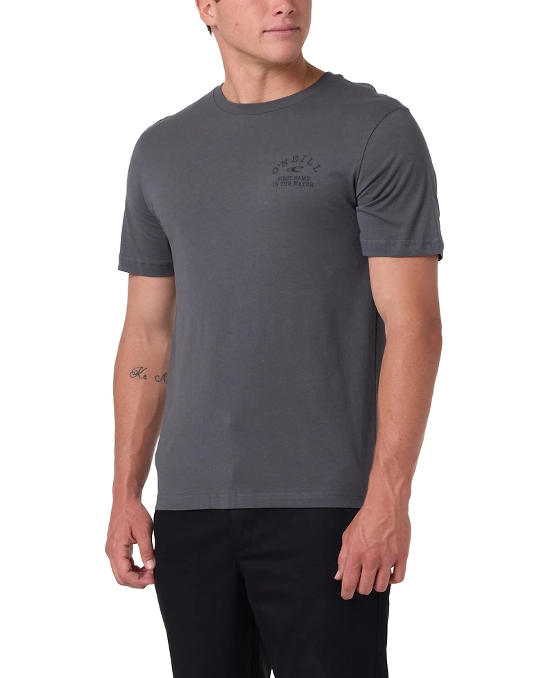 O'Neill Men's Peaky Graphic Crewneck Classic-Fit T-Shirt