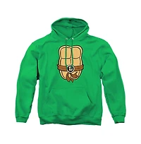 Teenage Mutant Ninja Turtles Men's Leonardo Chest Pull-Over Hoodie
