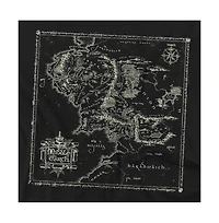 Lord Of The Rings Men's Map Me Long-Sleeve Graphic Crewneck Sweatshirt