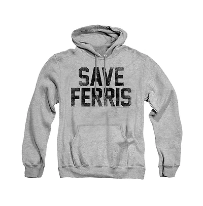 Ferris Bueller Men's Save Graphic Pull-Over Long-Sleeve Hoodie