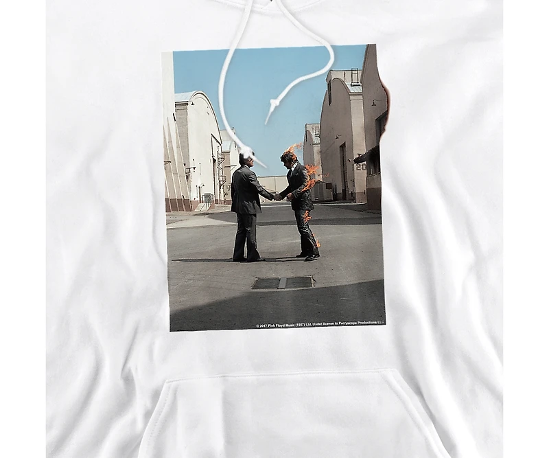 Pink Floyd Men's Wish You Were Here Pull-Over Hoodie