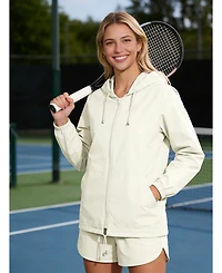 Piscifun Women's Lightweight Packable Waterproof Rain Jacket