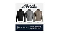 Spyder Men's Corduroy Quarter Zip Sweatshirt