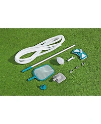 Bestway Flowclear AquaClean 110 Inch Pool Vacuum for 20 Feet Above Ground Pools