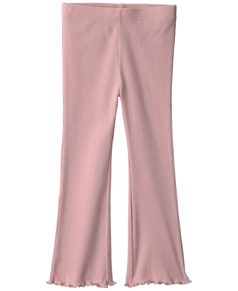 Carter's Baby Girls' Floral Teddy Top and Fleece Layering Pants, 2-Piece Set