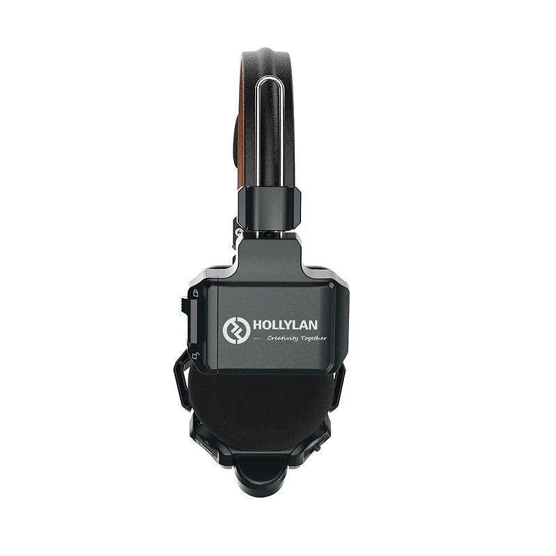Hollyland Solidcom C1 Pro Wireless Noise-Cancelling 10-Hour Battery Single-Ear Stereo Remote Headset