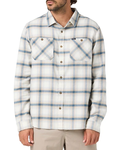 O'Neill Men's Coastline Flannel Long-Sleeve Button-Up Shirt