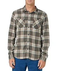 O'Neill Men's Print Long-Sleeve Flannel Shirt