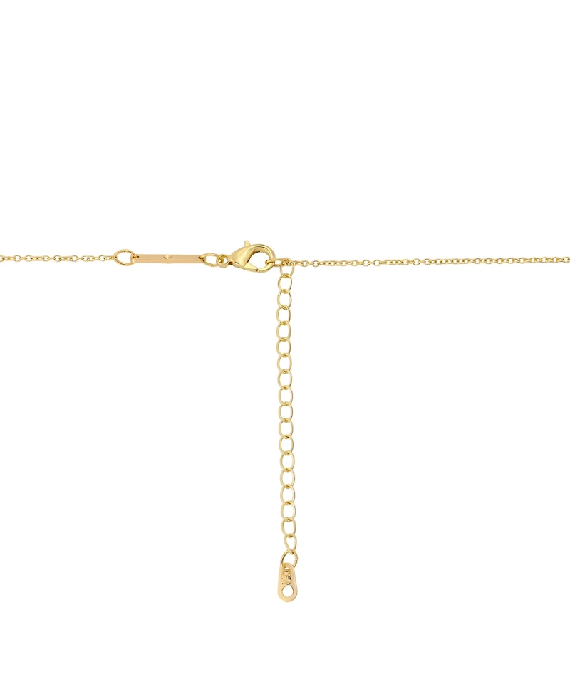 Unwritten Gold-Plated Girl Mom Script Pendant Necklace