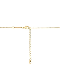 Unwritten Gold-Plated Girl Mom Script Pendant Necklace