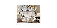 Z Gallerie Nomi Bead Embroidered Pillow