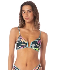 Maaji Women's Sea Blue Bia Bikini Top