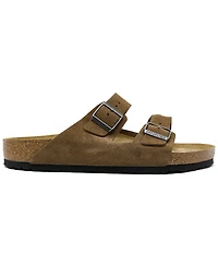 Birkenstock Arizona Two-Strap Suede-Leather Sandals from Finish Line