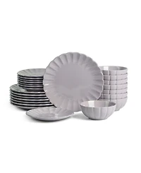 Earth & Clay Phoenix 24-Piece Dinnerware Set, Service for 8