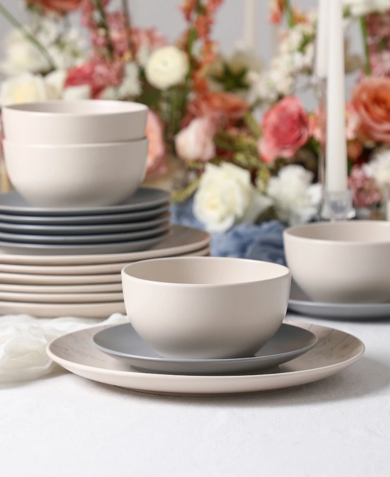Stone Lain Camelia -Piece Dinnerware Set