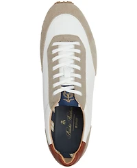 B by Brooks Brothers Men's Arverne Leather Round-Toe Sneakers