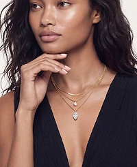 Ettika Triple Drop Layered Necklace
