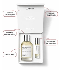 LoveryPlus Savant Pour Homme Perfume Set - 3.4fl oz Mens Fragrance Gift Set with 10ml Travel Size Mini Perfume