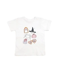 Sweet Wink Little Girls Spooky Girlie Halloween Short Sleeve T-Shirt