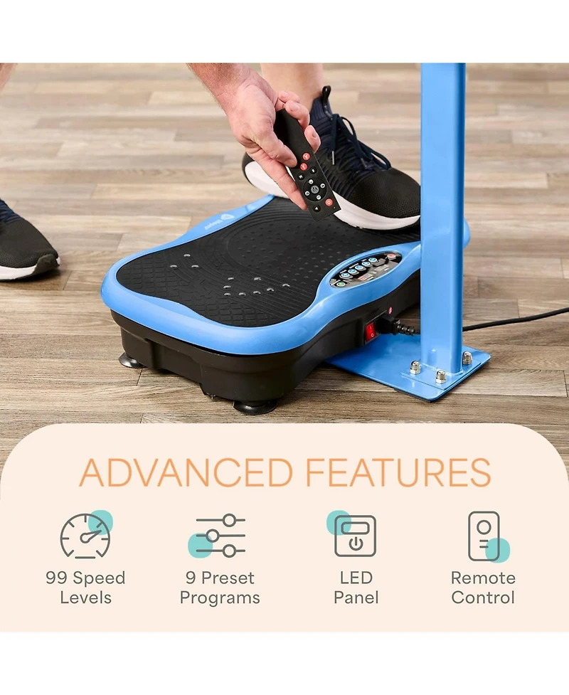 LifePro Magnetic Vibration Plate – Full Body Exercise Machine for Recovery, Muscle Toning & Lymphatic Drainage