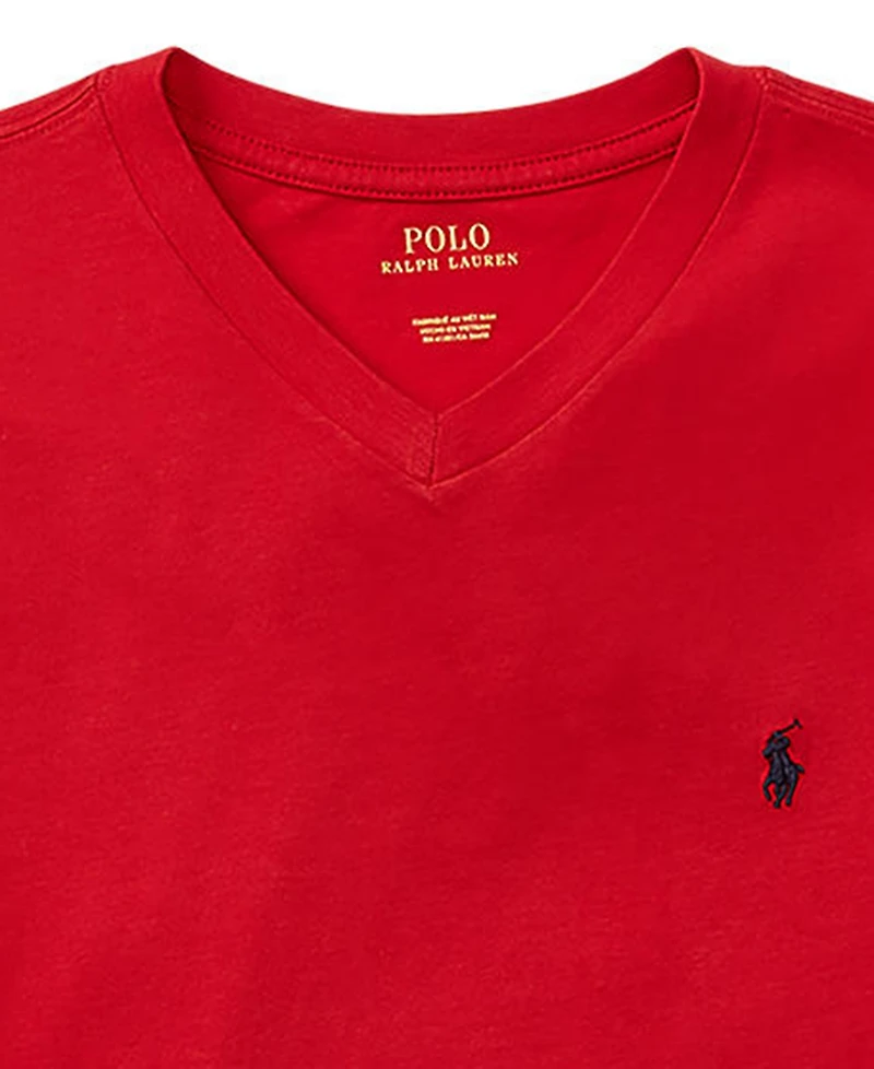 Polo Ralph Lauren Big Boys Cotton Jersey V-Neck T-Shirt