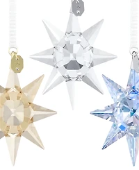 Swarovski Annual Edition 3-Piece Holiday Star Ornament Set