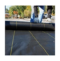 DeWitt Sunbelt 6x300ft Weed Barrier w/ DeWitt Sunbelt 4x300ft Weed Barrier