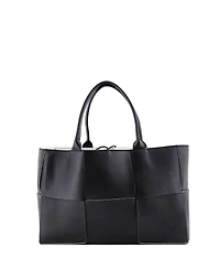 Pre-Owned Bottega Veneta Medium Arco Tote Maxi Intrecciato Leather