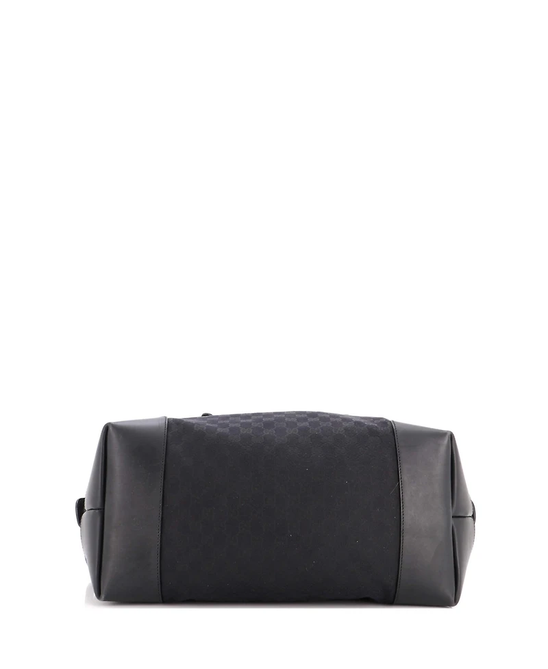 Pre-Owned Gucci Original Carry On Duffle Bag Gg Canvas