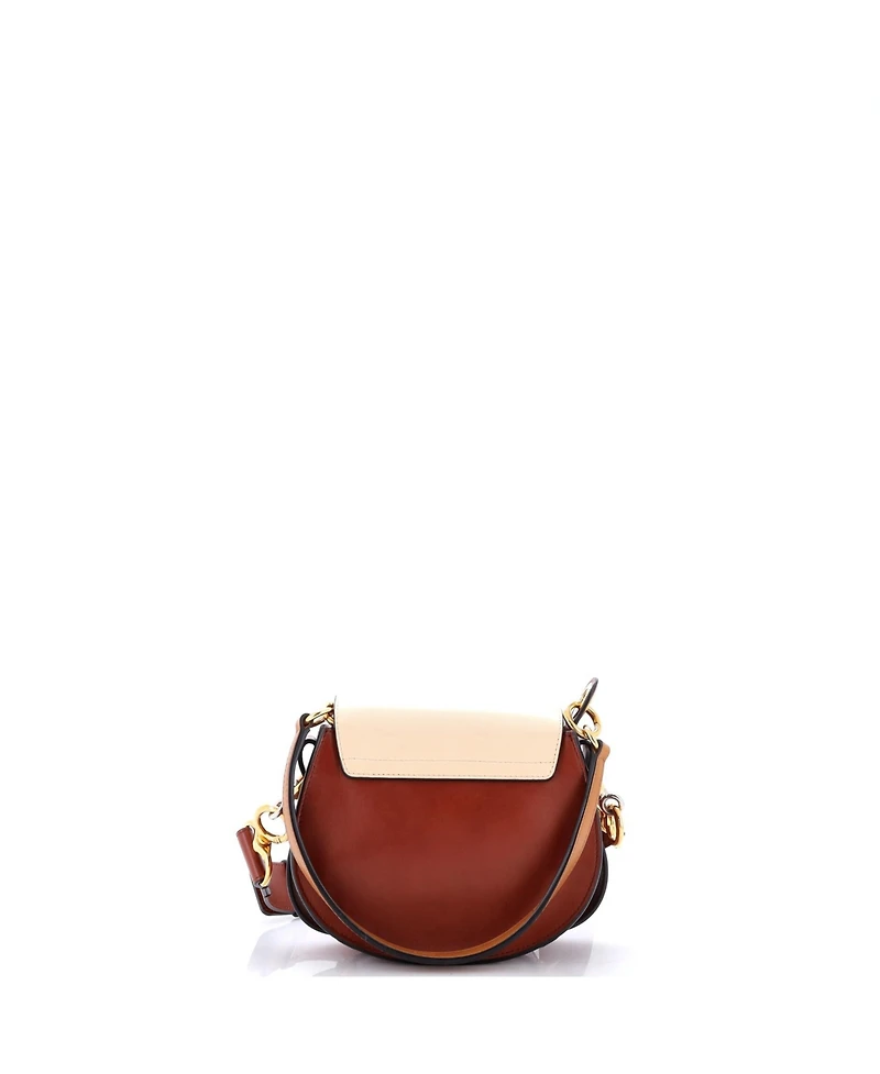 Pre-Owned Chloe Small Tess Bag Leather with Embossed Detail