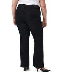Seven7 Plus Tummyless Boot High-Rise Bootcut Tummy-Control Paneling Jeans