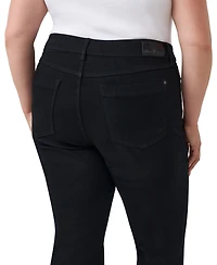 Seven7 Plus Tummyless Boot High-Rise Bootcut Tummy-Control Paneling Jeans