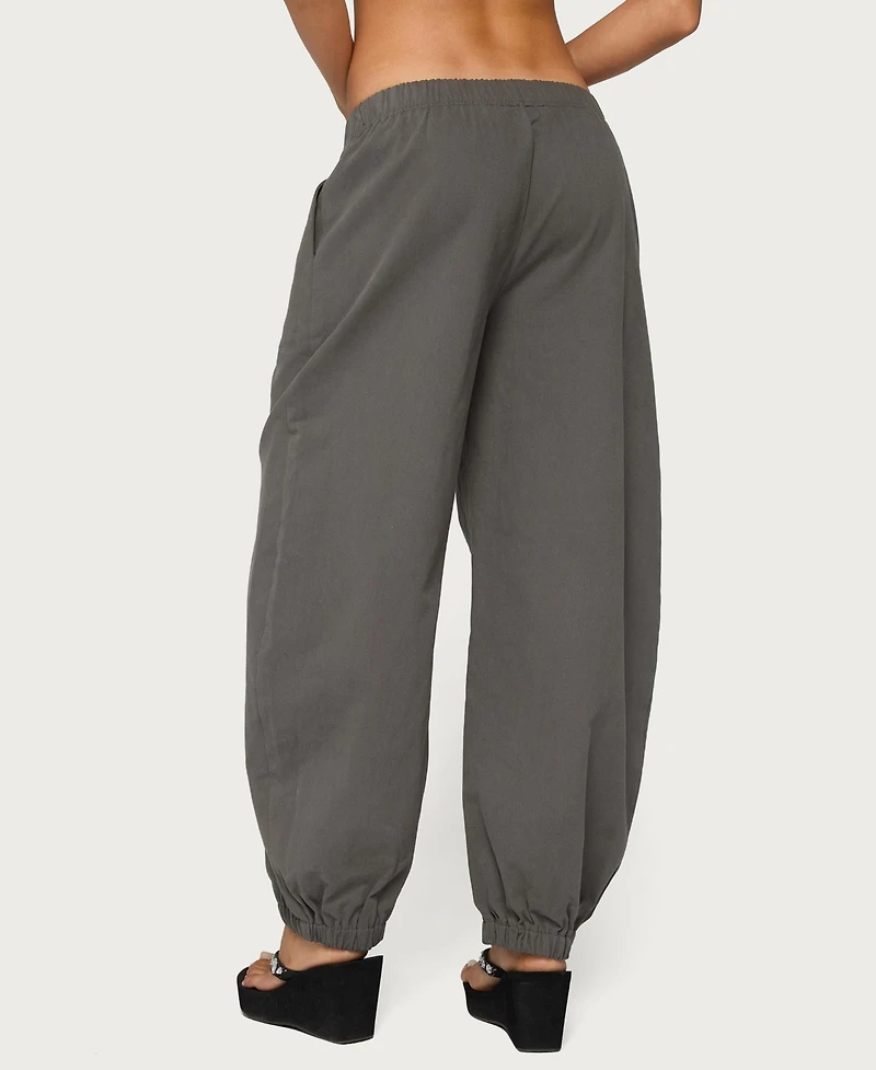 Edikted Women's Hayli Cotton Parachute Pants