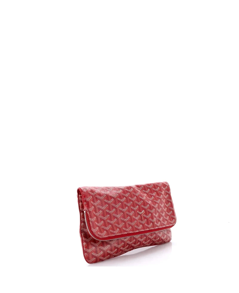Pre-Owned Goyard Saint Marie Clutch Coated Canvas