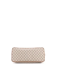 Pre-Owned Gucci Medium Convertible Soft Tote Gg Coated Canvas with Leather