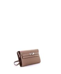 Pre-Owned Hermes Kelly To Go Wallet Evercolor