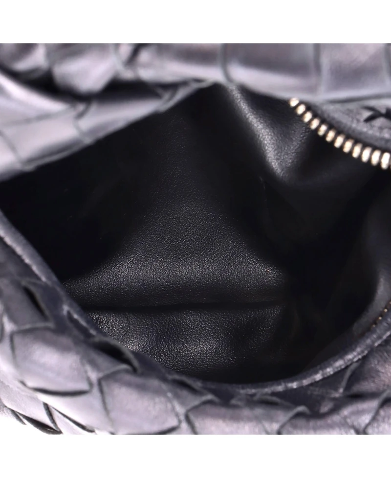 Pre-Owned Bottega Veneta Mini Bv Jodie Hobo Intrecciato Nappa